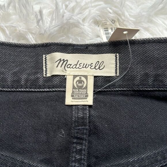 NWT Madewell Rigid Denim High-Waist Straight Mini Skirt in Berridge Wash size 25 - Picture 4 of 13
